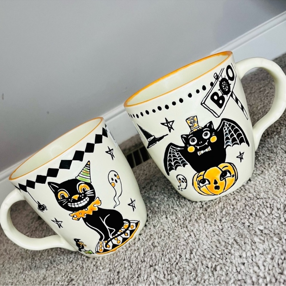 New Eli and Ana 2023 Halloween ceramic mug set